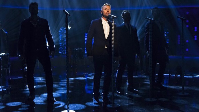 Boyzone v Šou Jonathana Rossa v novembri 2013