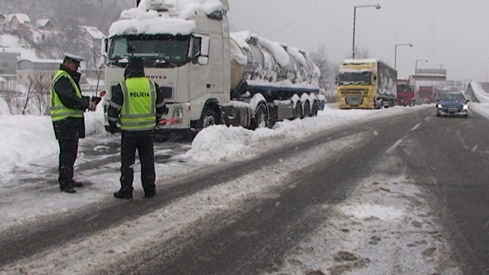 Sever Slovenska prekvapil sneh