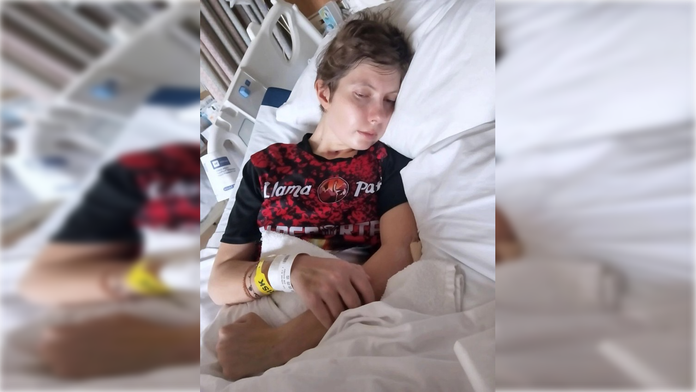 Alexandra v americkej nemocnici.