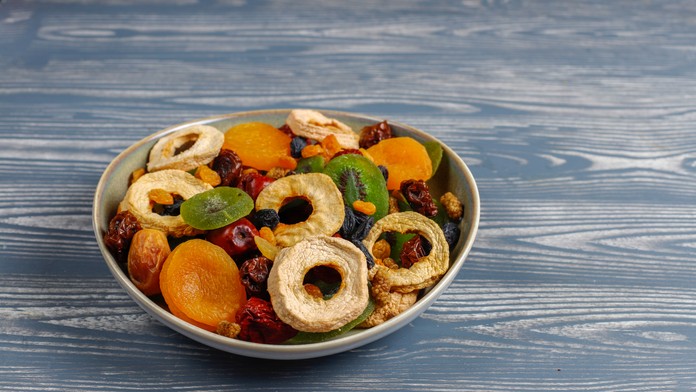 Sušené ovocie. Ilustračná snímka. 