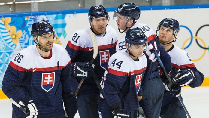 Michal Handzuš a Marián Hossa.