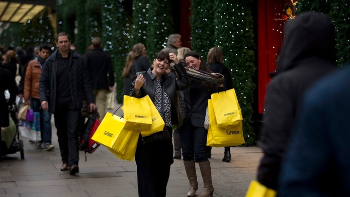 Vianočné nákupy - ilustračné foto.