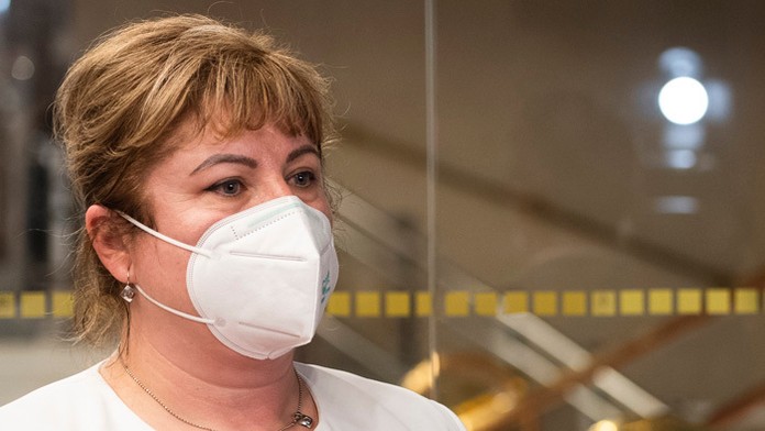 Poslankyňa Monika Kavecká.