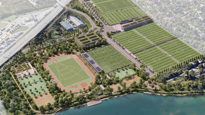 Sedem ihrísk, štadión aj nové nábrežie. Bratislava odhalila veľký plán pre Zlaté piesky