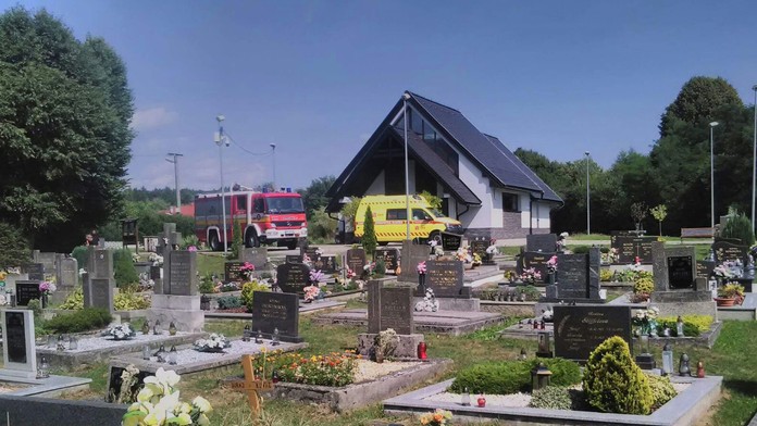 Nešťastie sa stalo na tomto cintoríne v Malinovej.