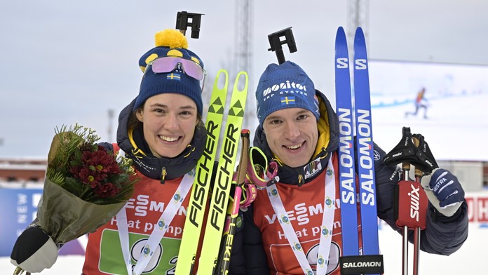 Úvodné preteky SP v biatlone ovládli domáci Švédi. Slováci v miešanej štafete v druhej desiatke