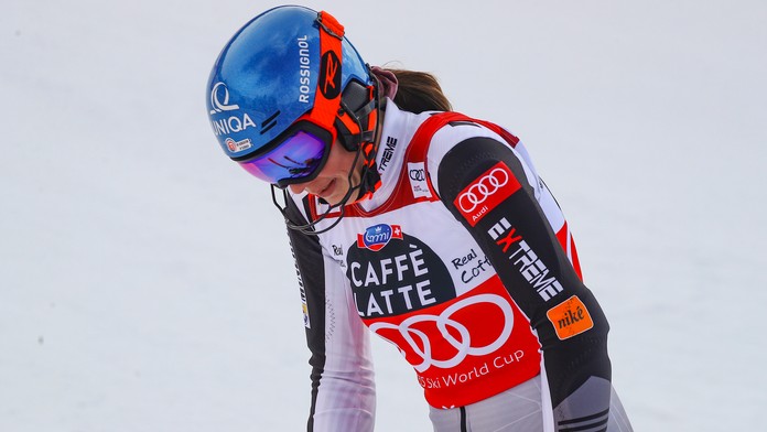 Lyžiarka Petra Vlhová na archívnej snímke.