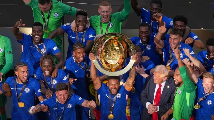 Hráči Chelsea po víťazstve na MS klubov
