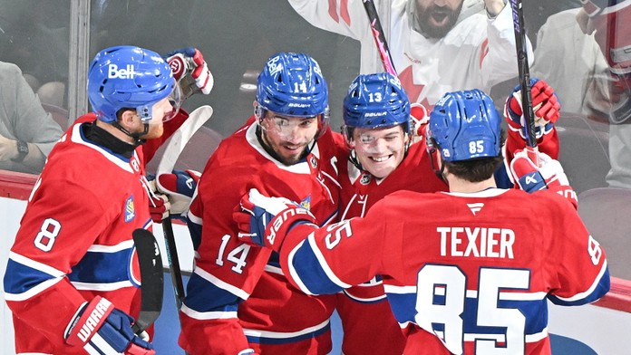 VIDEO: Juraj Slafkovský odmietol šancu stať sa hrdinom. Bodová explózia Celebriniho priniesla úspech