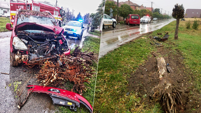 Vážna nehoda na juhu Slovenska: Tvrdý náraz vodiča, dôvod je jasný