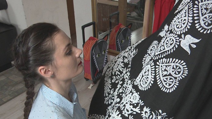 Módna návrhárka Jaroslava Wurll Kocanová. 