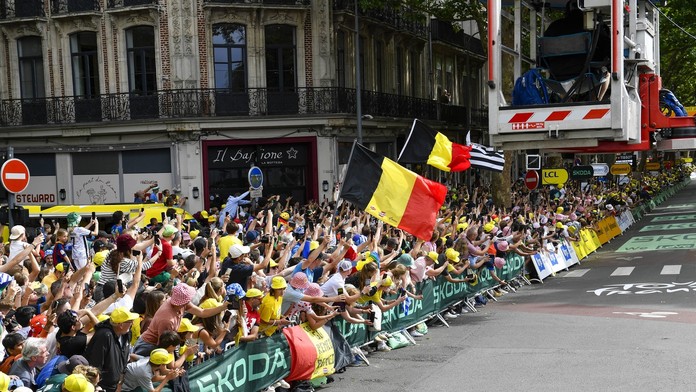 Fanúšikovia na Tour de France