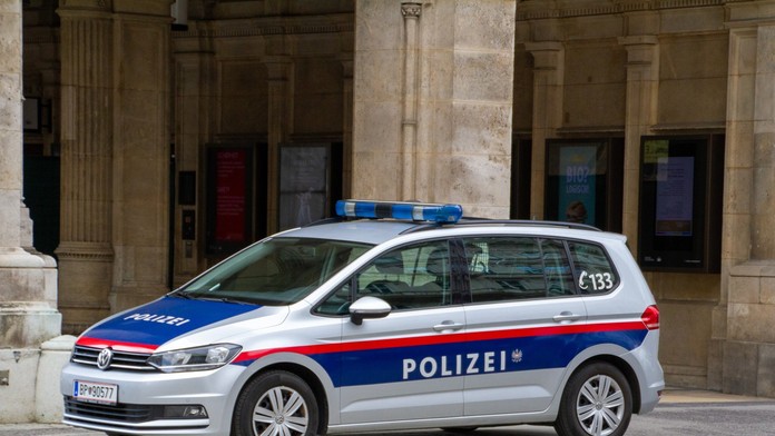 Polícia v Rakúsku.