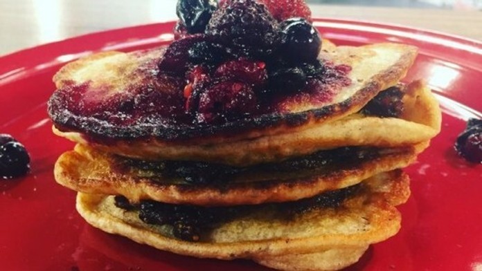 Jogurtovo pohánkové lievančeky.