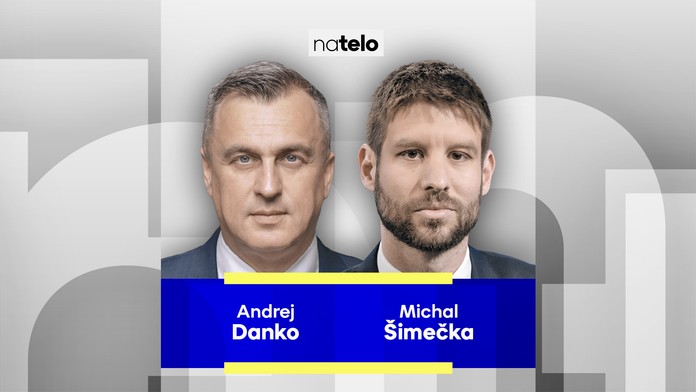 Hosťami relácie Na telo budú Andrej Danko a Michal Šimečka. 