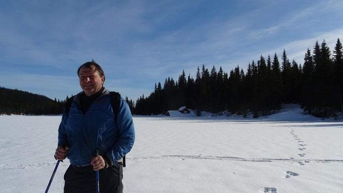 Gaarder na archívnej snímke.