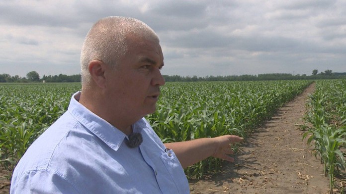 Majiteľ pozemkov Oto Šátek.