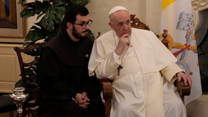 Pápež František na Cypre.