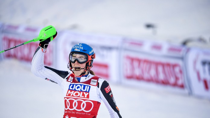 Petra Vlhová zvíťazila v slalome žien Svetového pohára v alpskom lyžovaní vo švédskom Are