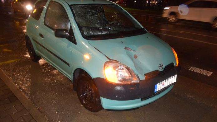 Auto, ktoré zrazilo na priechode zrazilo matku s dcérou