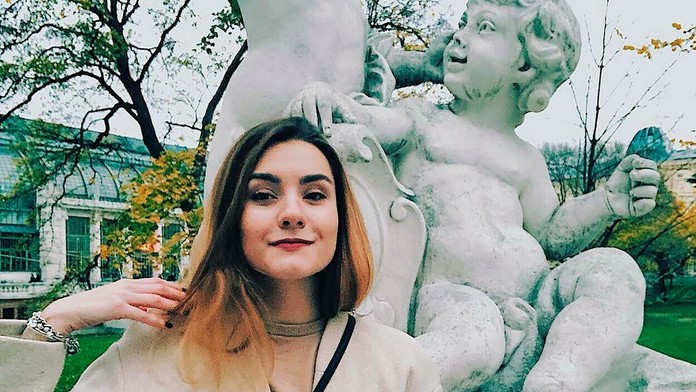 Priateľka bieloruského novinára Sofia Sapega