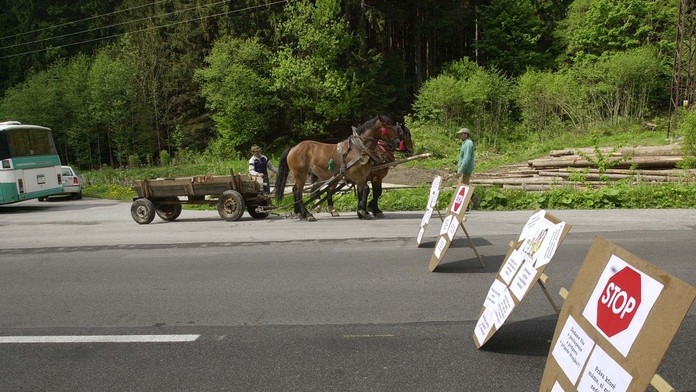 České hranice - ilustračná snímka.