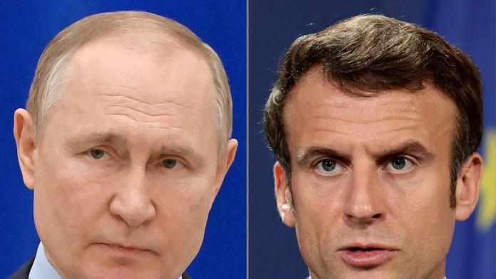 Macron chce obnoviť priamy dialóg Putinom
