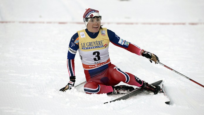 Nórska bežkyňa na lyžiach Heidi Wengová.