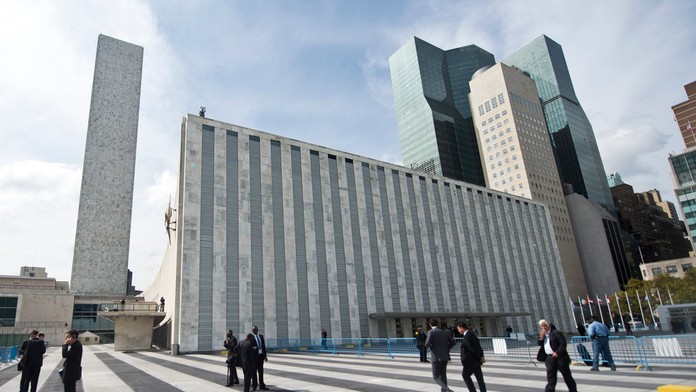 Sídlo OSN v New Yorku.