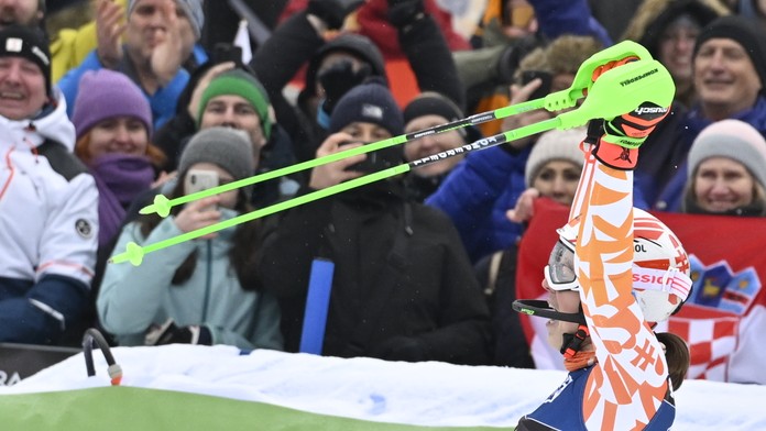 Petra Vlhová po víťazstve priznala náročnosť druhého kola. Pini žiaril spokojnosťou