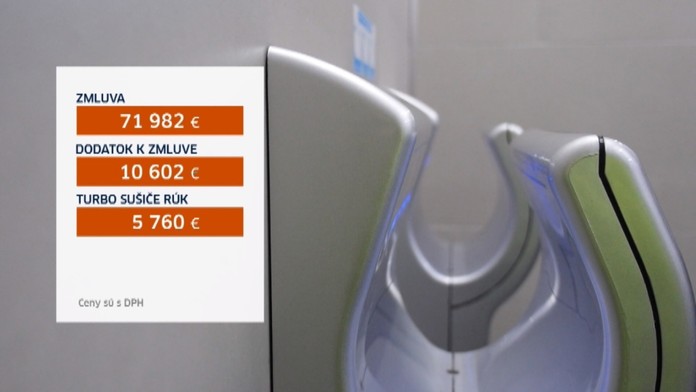 Toto je záverečný účet za toalety.