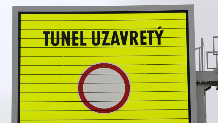 Uzávera tunela Bôrik