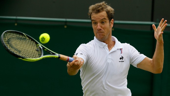 Richard Gasquet na Wimbledone.