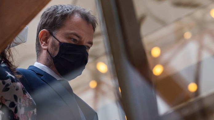 Premiér Igor Matovič.