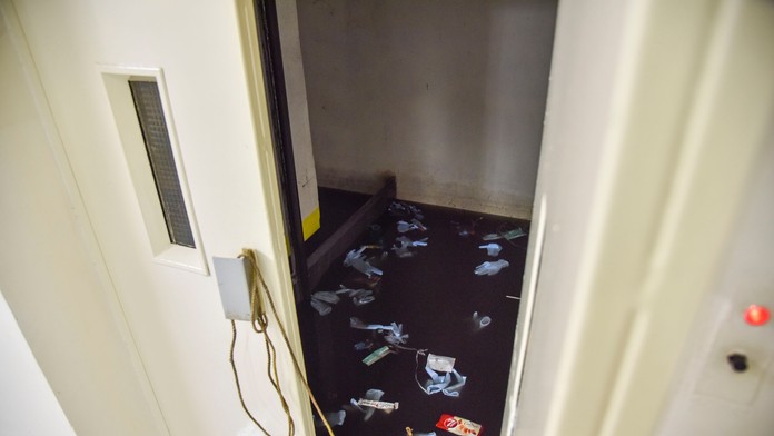 Zatopená nemocnica v Ružinove v Bratislave