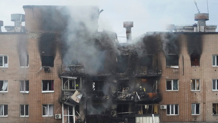 Rakety, bezpilotné lietadlá aj riadené bomby. Rusko uskutočnilo doposiaľ najsilnejší útok na Charkov
