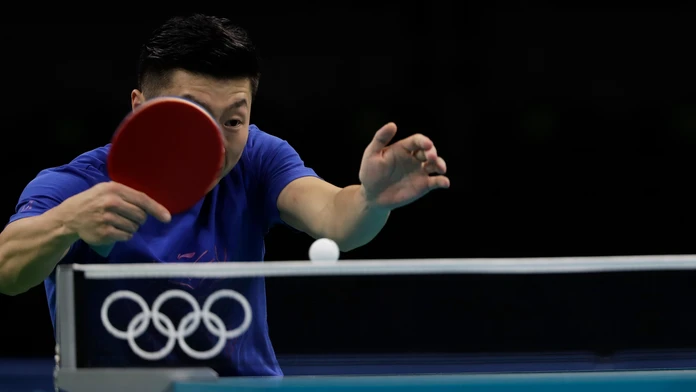 Ma Long na archívnej snímke.