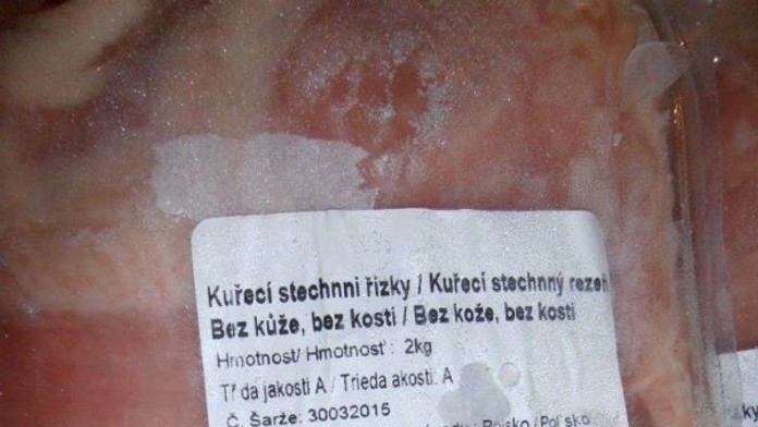 Balanie nakazeného mäsa