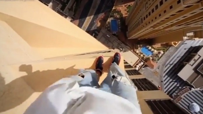 Tak tomu sa hovorí odvaha alebo niekto riskuje svoj život?