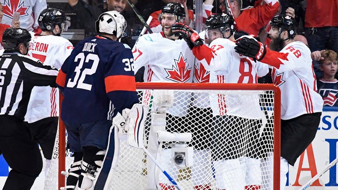 Kanaďania porazili USA.