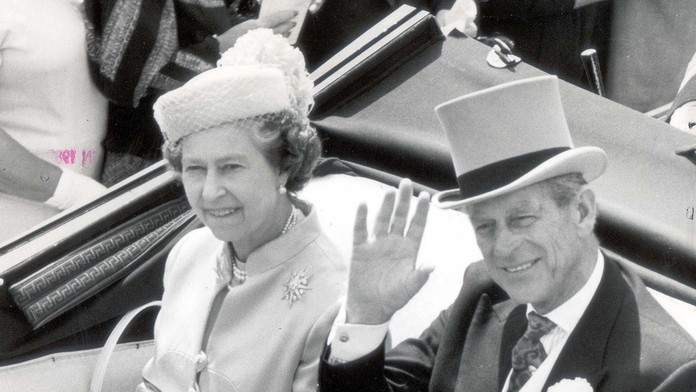 Kráľovná Alžbeta II. a Princ Philip