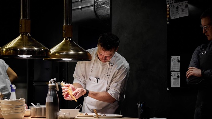 Česká reštaurácia La Degustation Bohême Bourgeoise ocenená michelinskou hviezdou.