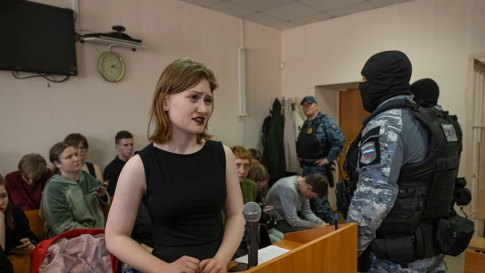 Aktivistka Daria Kozyrevová.