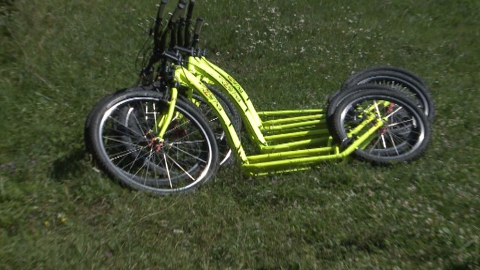 Kolobežka - ilustračné foto.