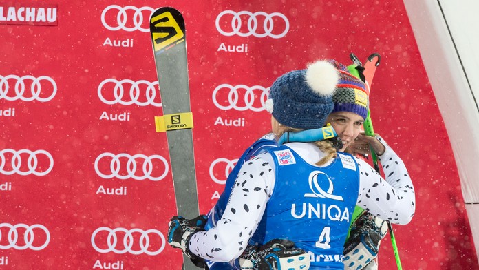 Kamarátky alebo súperky? Veronika Velez - Zuzulová a Petra Vlhová.