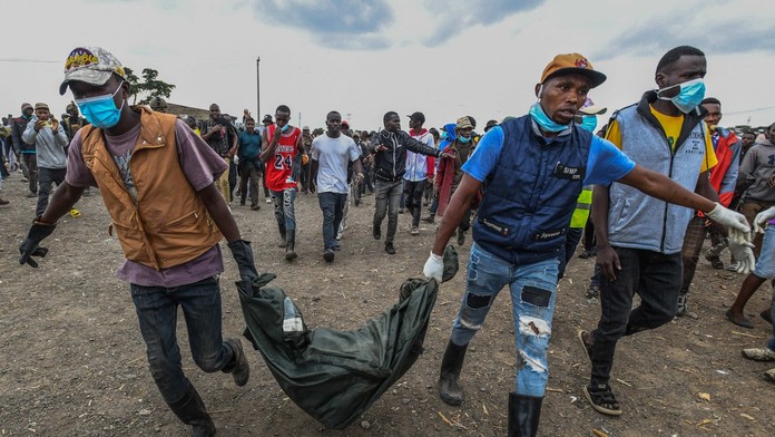 Na skládke v Keni našli pozostatky ľudských tiel