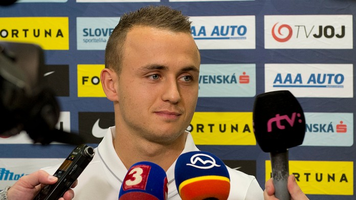 Stanislav Lobotka pred zrazom reprezentácie.