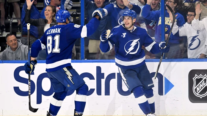 Tampa Bay pohodlne zvíťazila. Erik Černák bol pri všetkom podstatnom