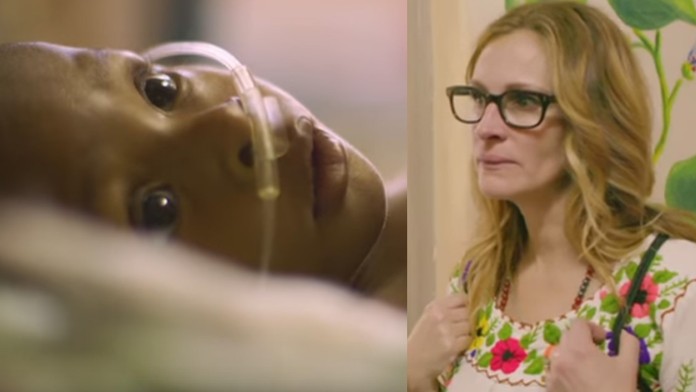 Julia Roberts bola svedkom smrti dieťatka, ktoré prehralo boj s bežnou chorobou