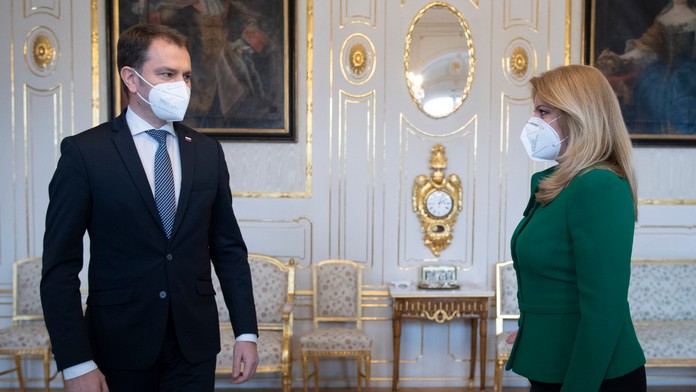 Igor Matovič a Zuzana Čaputová